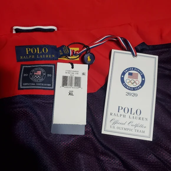 S O L D. Polo Ralph Lauren Team USA 2020 Summer Olympics Full-Zip Utility Vest - Picture 13 of 15